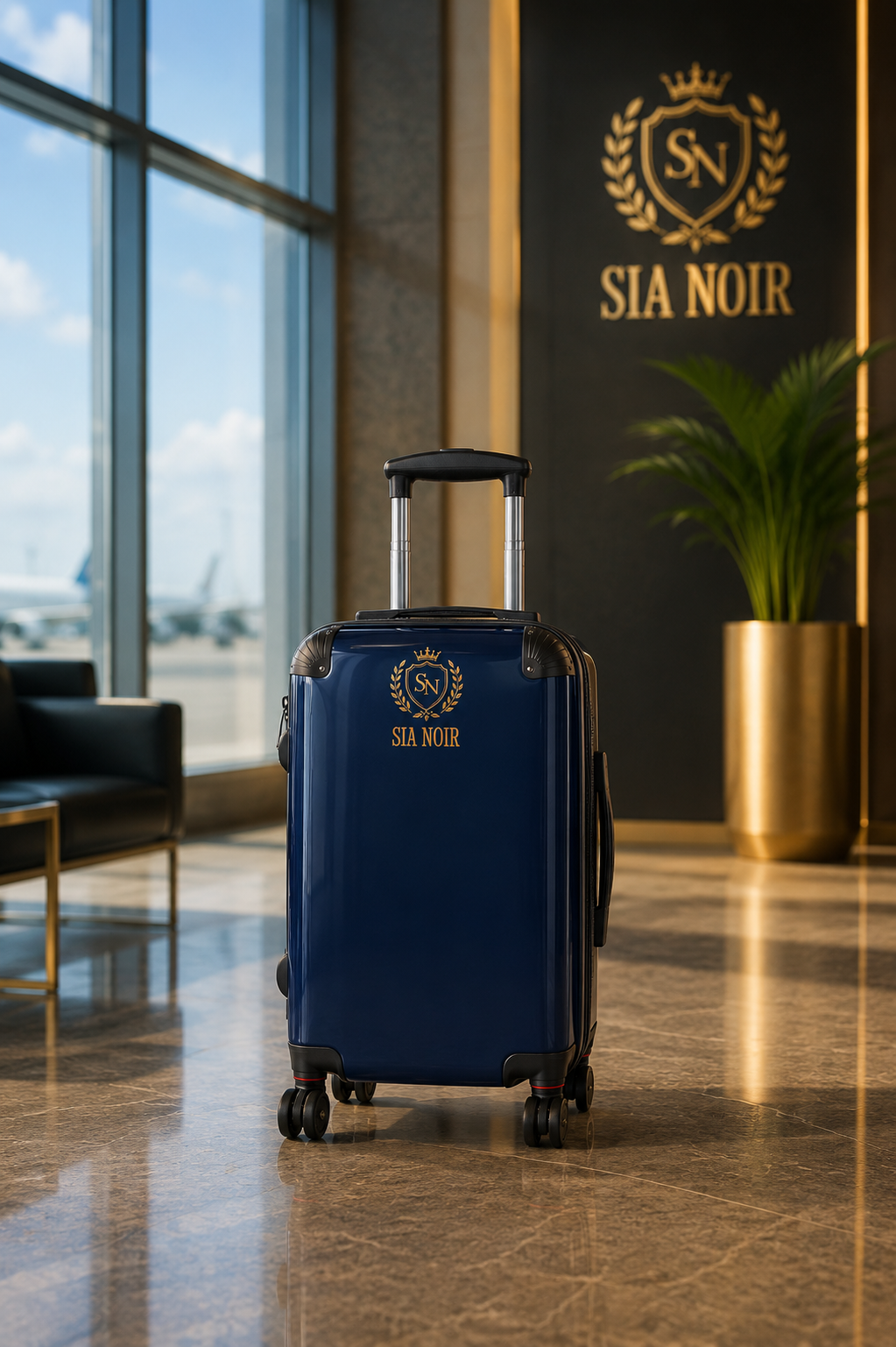 Hard-shell suitcase