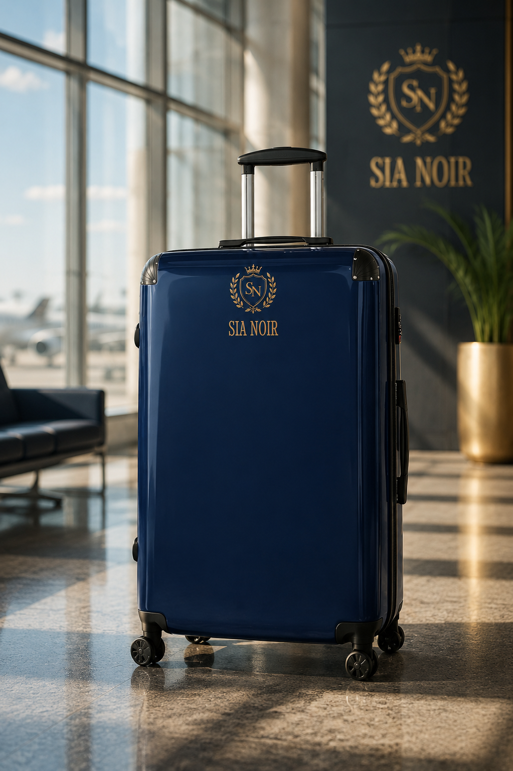 Hard-shell suitcase