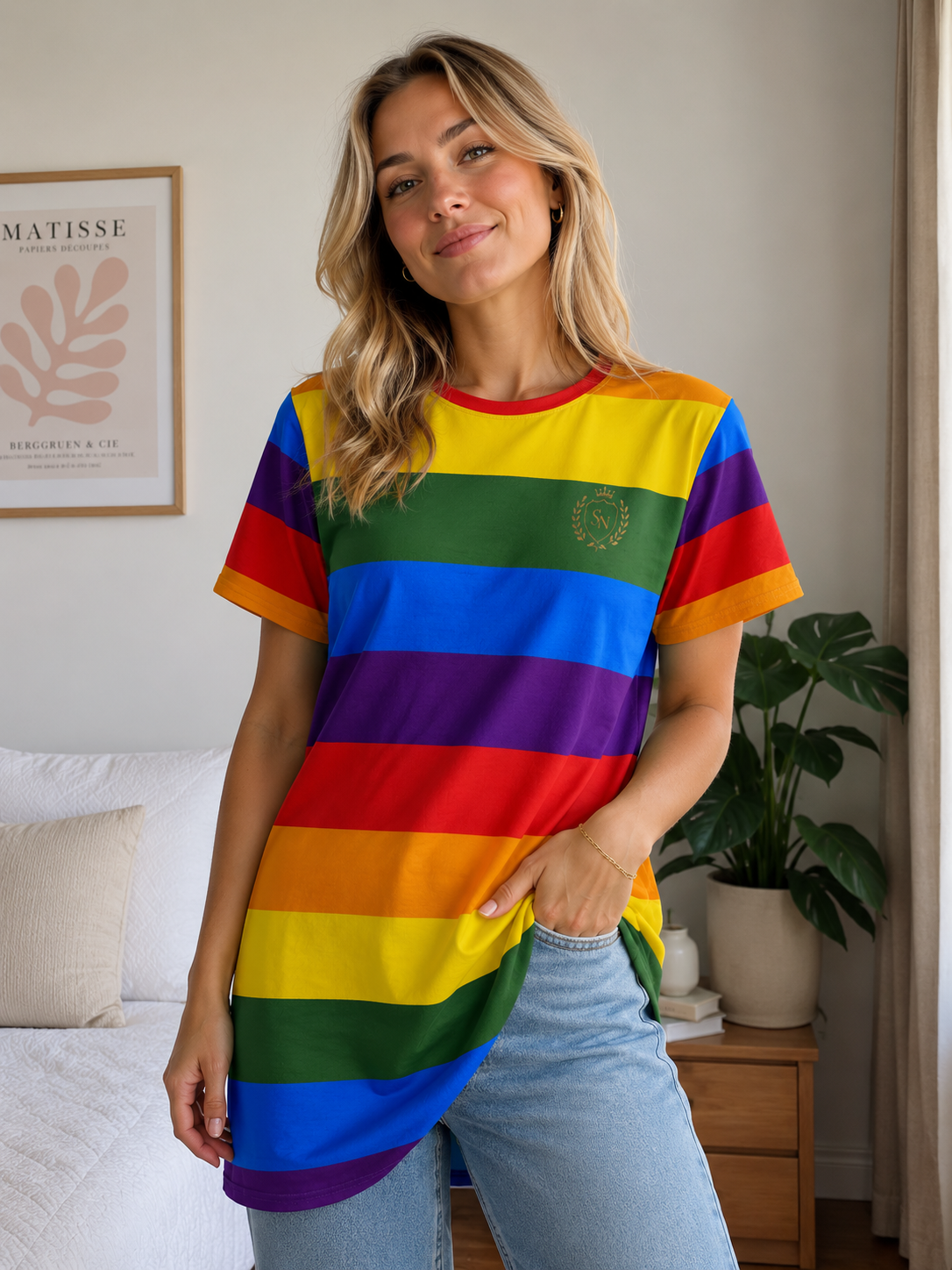 Pride cotton t-shirt dress