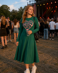 Pitkähihainen midi mekko - Manifest SIA NOIR