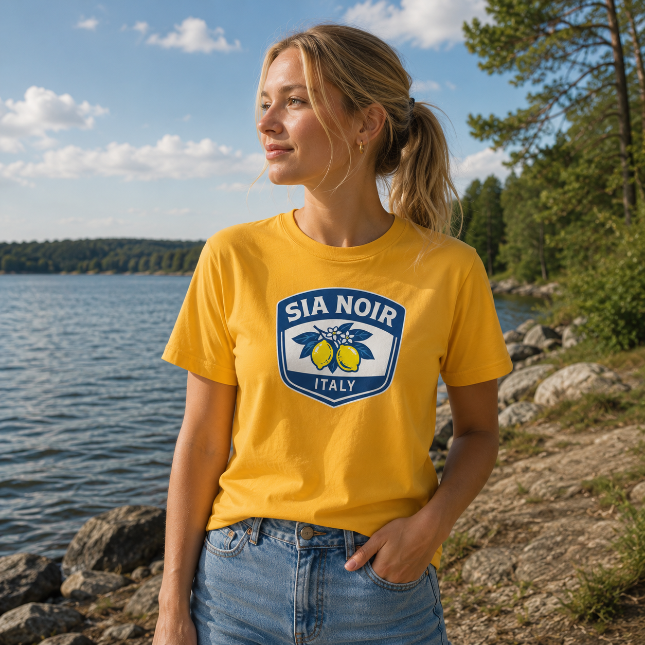 SIA NOIR unisex t-shirt