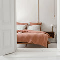Cafe Creme Linen Duvet Cover Set