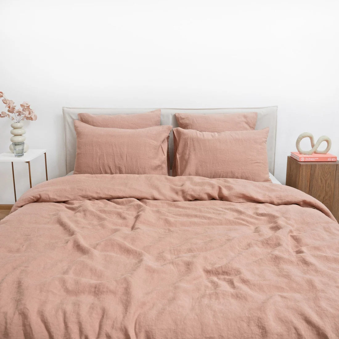 Cafe Creme Linen Duvet Cover Set