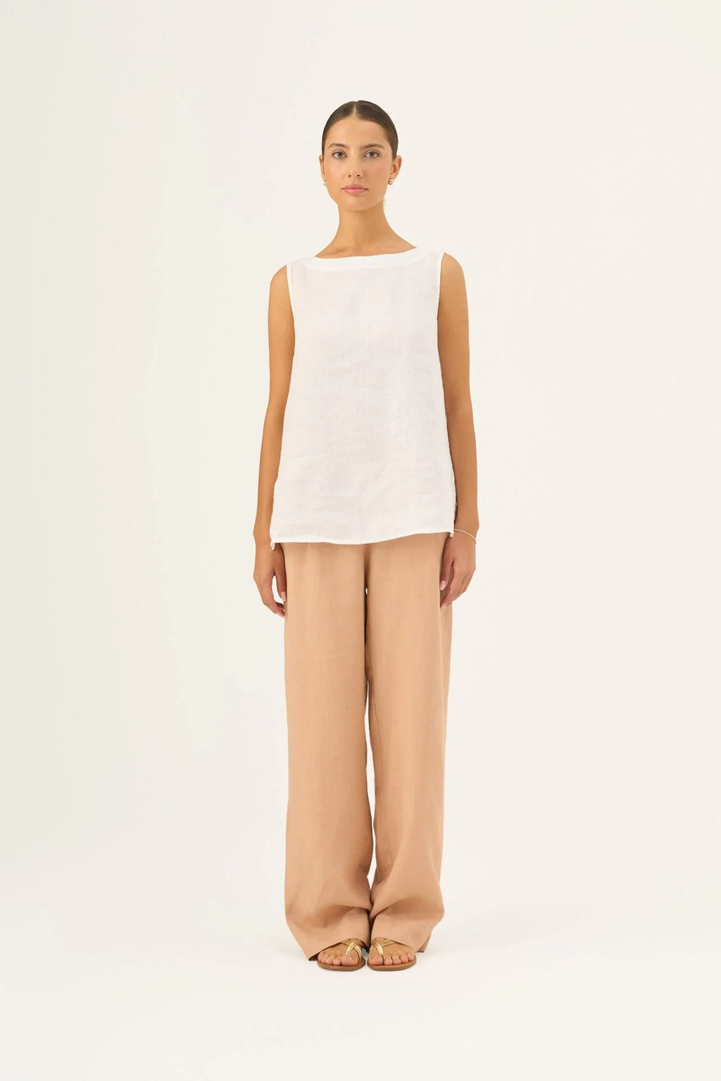 Maple Sugar Linen Willow Trousers
