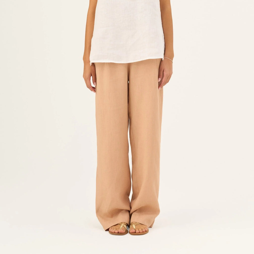 Maple Sugar Linen Willow Trousers