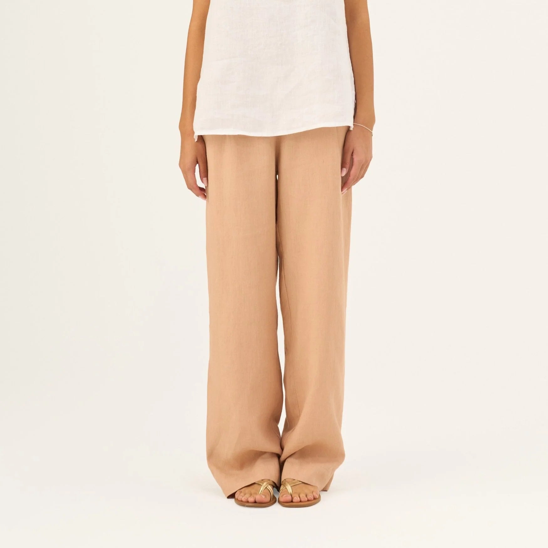 Maple Sugar Linen Willow Trousers