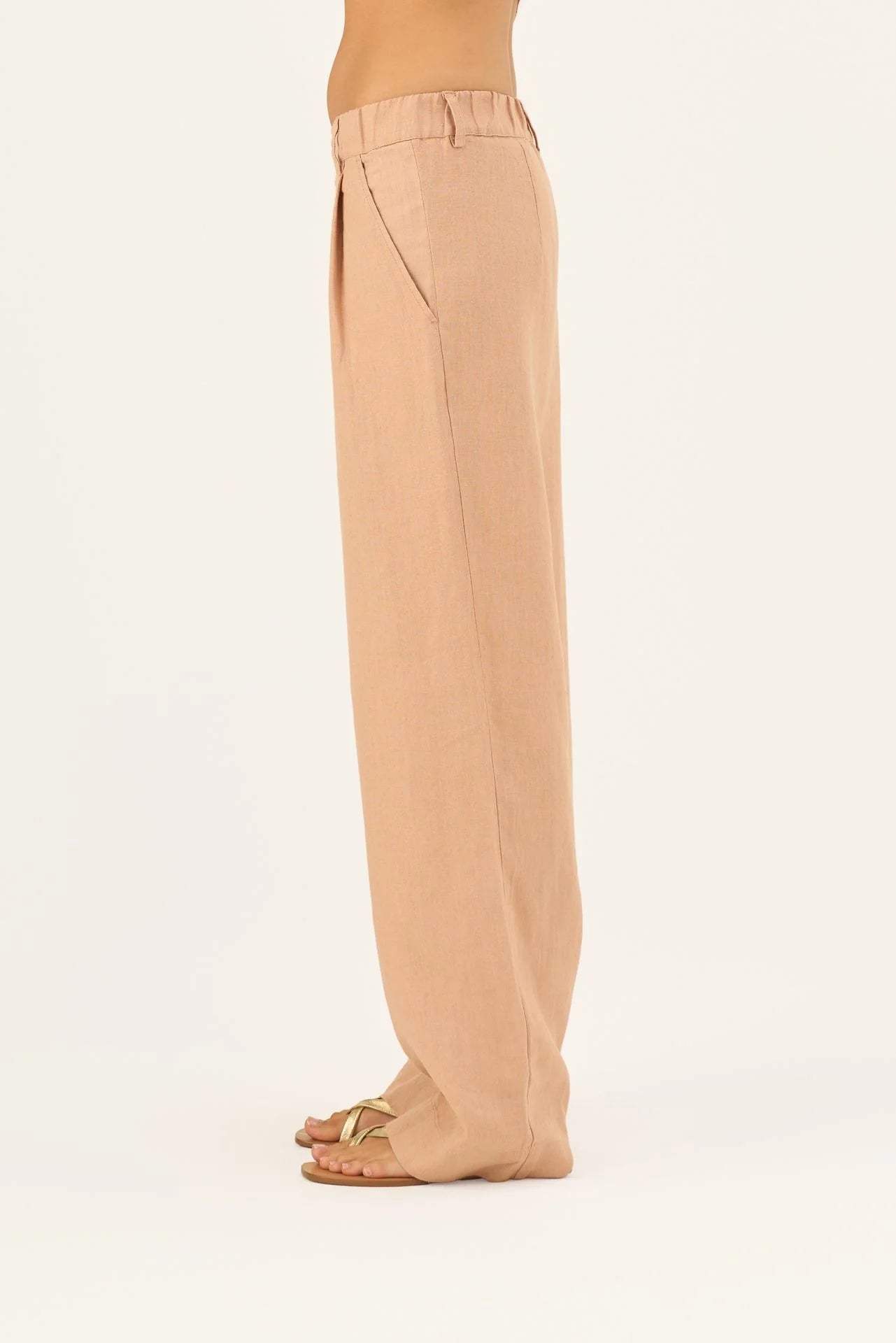 Maple Sugar Linen Willow Trousers