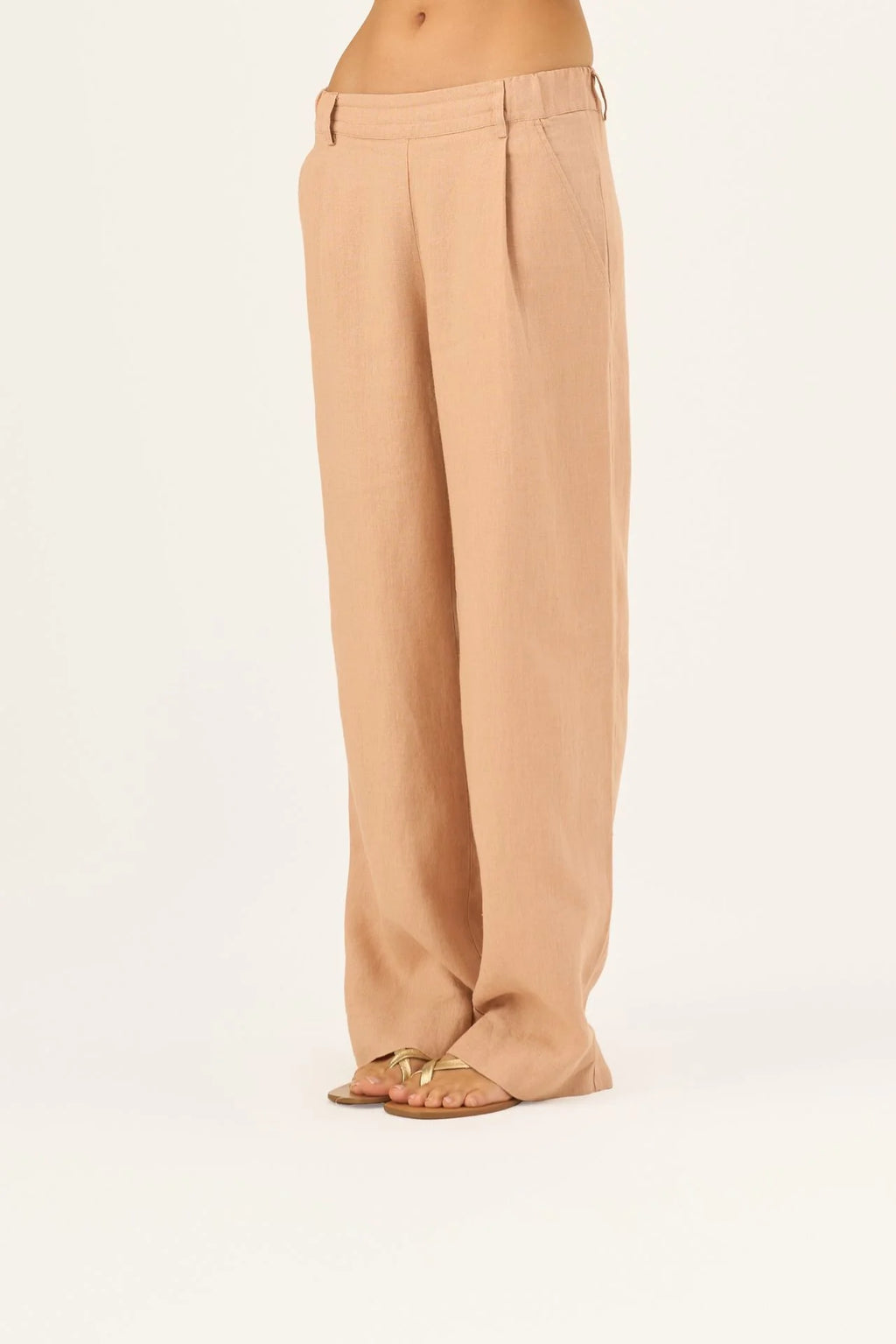 Maple Sugar Linen Willow Trousers