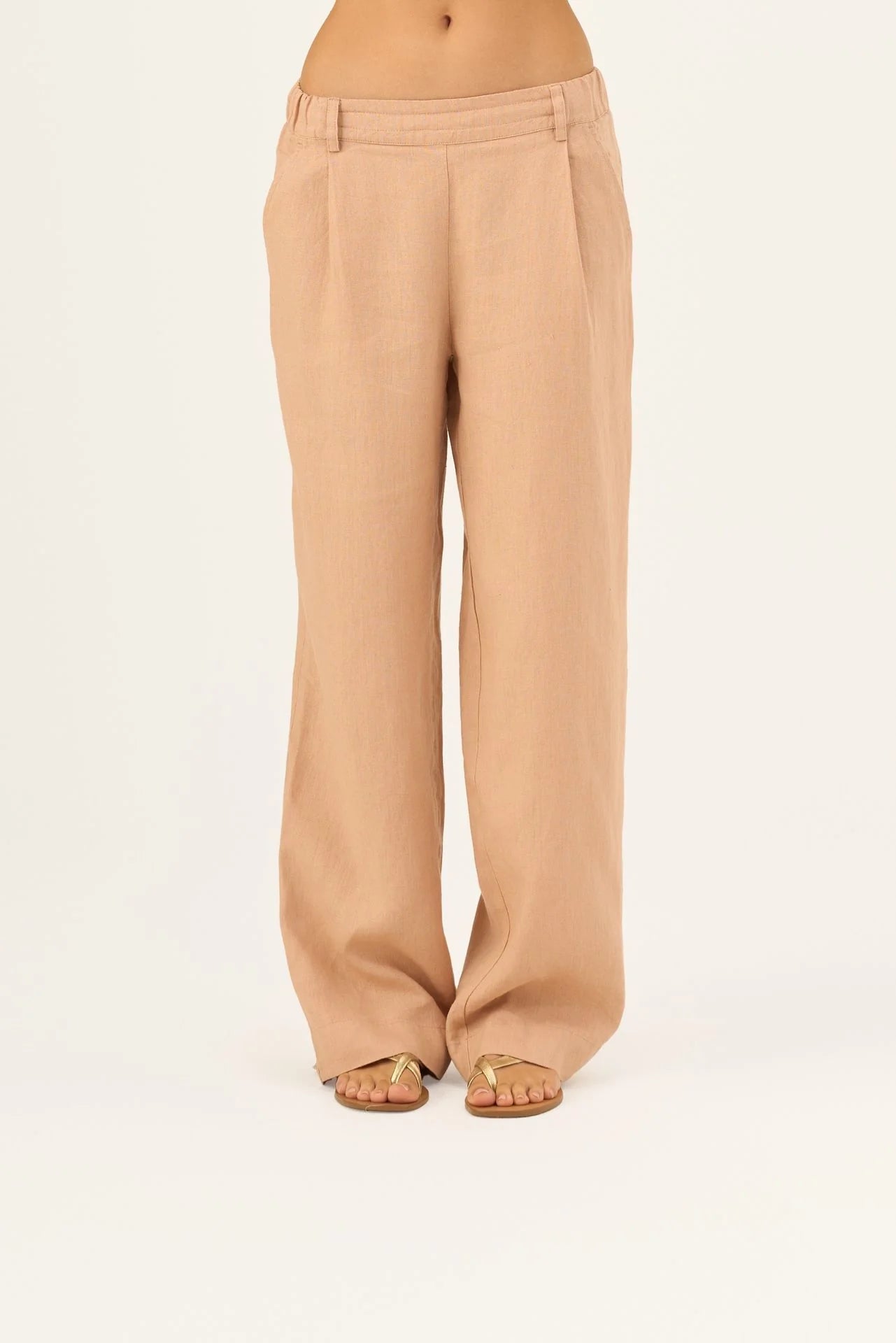 Maple Sugar Linen Willow Trousers