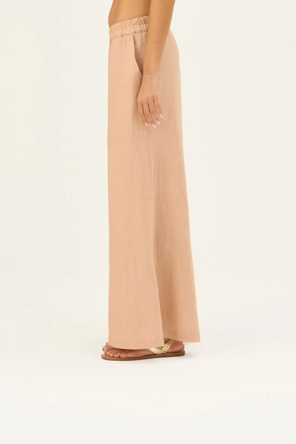 Maple Sugar Linen Zayn Trousers