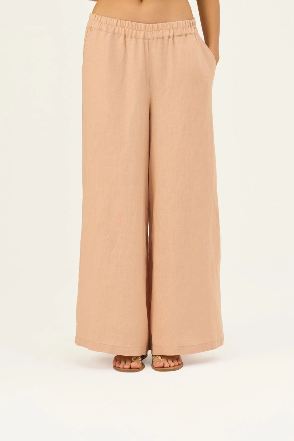 Maple Sugar Linen Zayn Trousers