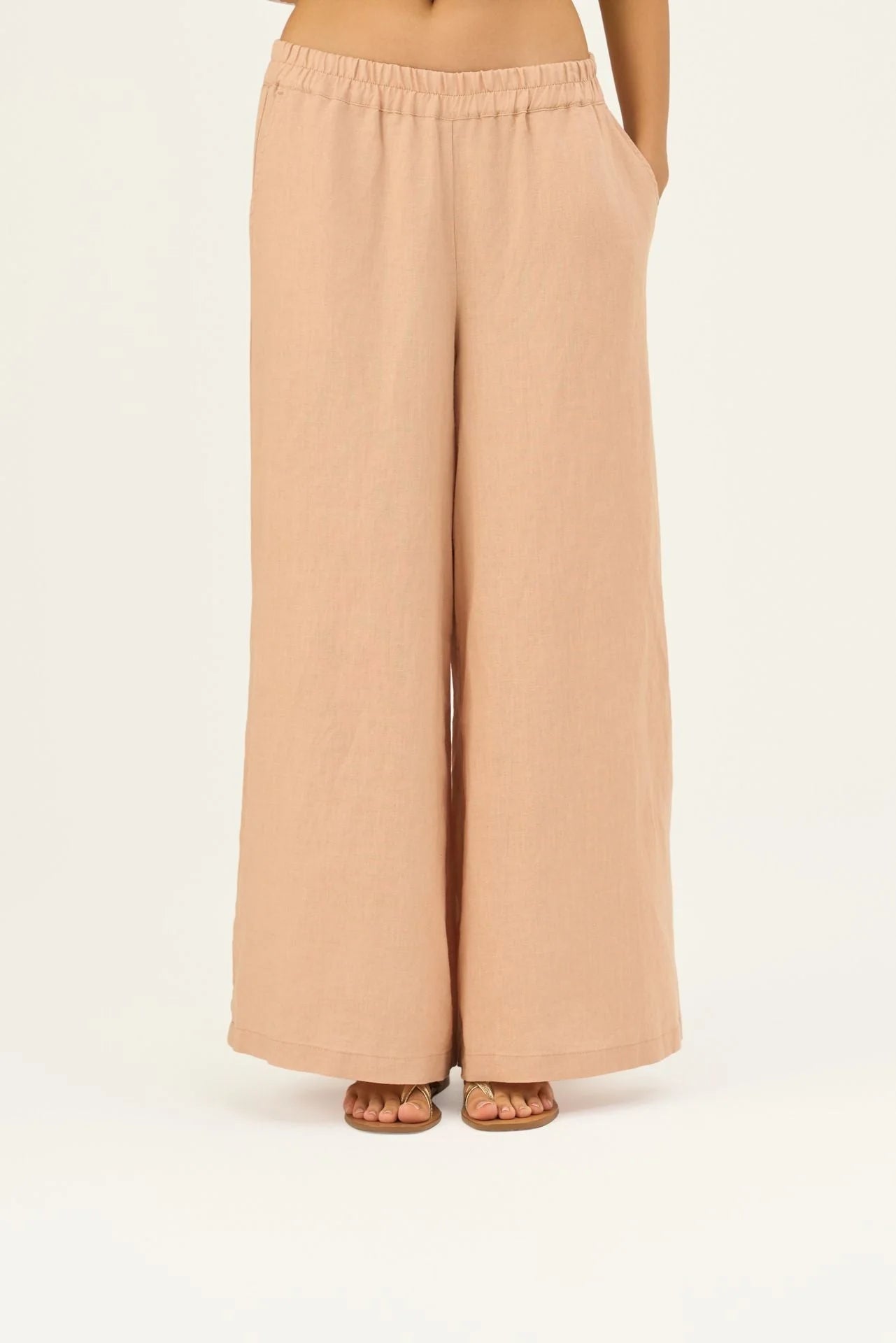 Maple Sugar Linen Zayn Trousers