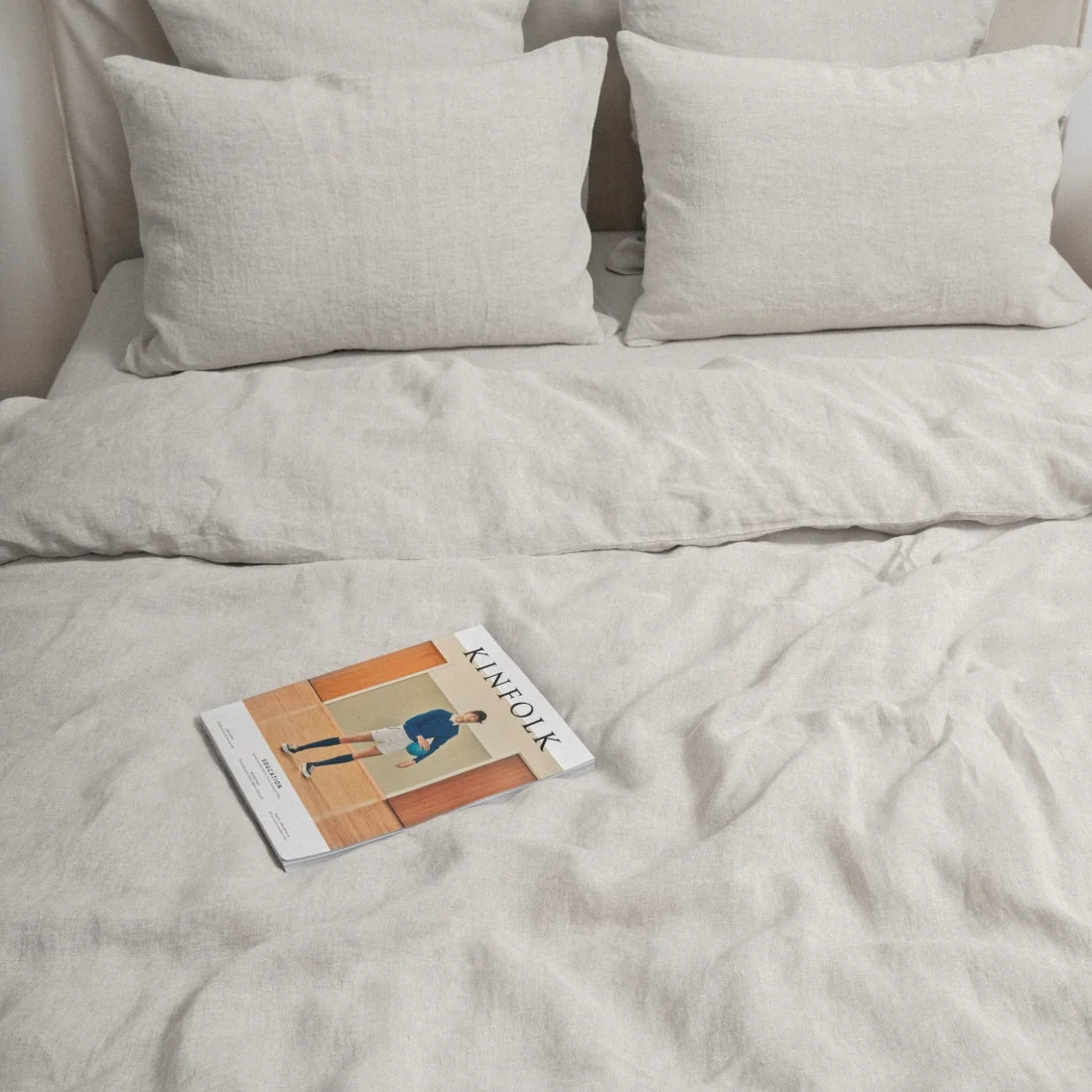 Melange Linen Duvet Cover Set