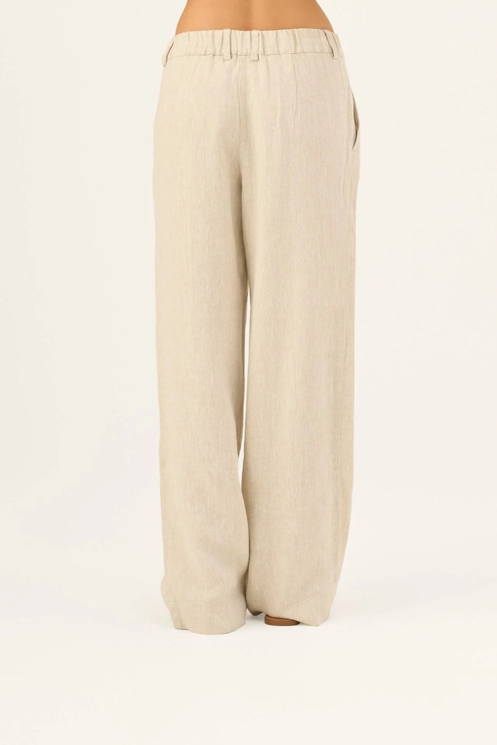Melange Linen Willow Trousers