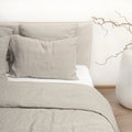 Natural Linen Duvet Cover Set